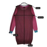 Paul Smith Paul ニット 総柄 ワンピース パープル レディース ポール・スミス【中古】5-0913T∞