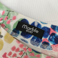 marble sud ベリーベリー 半袖 コットン プルオーバー ワンピース マルチカラー レディース マーブルシュッド【中古】5-0616S∞