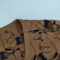 marble sud Rabbix ラビックス 刺繍 うさぎ きつね ブラウス カットソー ブラウン レディース マーブルシュッド【中古】5-0915M∞