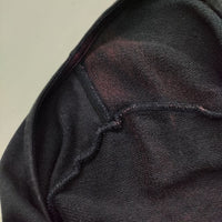 marble sud フロッキープリント 半袖 ワンピース ネイビー レディース マーブルシュッド【中古】5-0601S∞