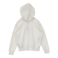 POLO RALPH LAUREN 花柄ポロロゴ L/G 12-14 キッズサイズ 裏起毛 パーカー ホワイト レディース ポロ・ラルフローレン【中古】5-0915T∞