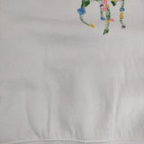 POLO RALPH LAUREN 花柄ポロロゴ L/G 12-14 キッズサイズ 裏起毛 パーカー ホワイト レディース ポロ・ラルフローレン【中古】5-0915T∞