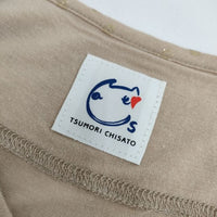 cat’s TSUMORI CHISATO ノースリーブ チュニック 製品洗い ワンピース ベージュ レディース キャッツツモリチサト【中古】5-0616S∞