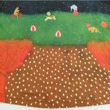 franche lippee black ウール混 総柄 ノースリーブ ワンピース マルチカラー レディース フランシュリッペ ブラック【中古】5-0601M∞