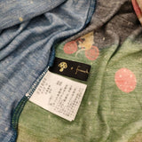 franche lippee black ウール混 総柄 ノースリーブ ワンピース マルチカラー レディース フランシュリッペ ブラック【中古】5-0601M∞