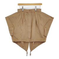 MAX MARA ピュアキャメルショートスカート 定価145200円 サイズ40 ミニスカート キャメル レディース マックスマーラ【中古】5-0905T♪