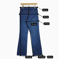 Shinzone GREENWICH JEANS 18AMSPA01 グリニッチジーンズ デニムパンツ ブルー レディース シンゾーン【中古】5-0907G∞