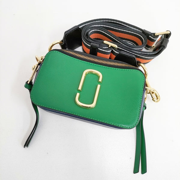 MARC JACOBS THE SNAPSHOT M0012007 ショルダーバッグ グリーン 多色 レディース マークジェイコブス【中古】5-0603G◎