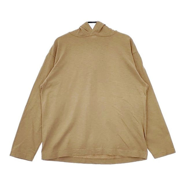 45R/45rpm 度詰天竺の908オーシャンフーディ 長袖Ｔシャツ カットソー ロンＴ ベージュ レディース フォーティーファイブアールピーエム【中古】5-0601M∞