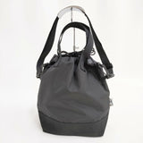 Drifter 2way DRAWSTRING POUCH ドローストリングポーチ ショルダー トートバッグ ブラック レディース ドリフター【中古】5-0924G∞