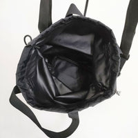 Drifter 2way DRAWSTRING POUCH ドローストリングポーチ ショルダー トートバッグ ブラック レディース ドリフター【中古】5-0924G∞