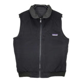 patagonia デュアリティベスト 28155 リバーシブル フリース ベスト ブラック レディース パタゴニア【中古】5-0917T∞