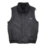 patagonia デュアリティベスト 28155 リバーシブル フリース ベスト ブラック レディース パタゴニア【中古】5-0917T∞