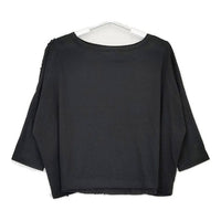 Kelen レース 七分袖 Ｔシャツ カットソー ブラック レディース ケレン【中古】5-0616S∞