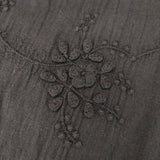 Kelen レース 七分袖 Ｔシャツ カットソー ブラック レディース ケレン【中古】5-0616S∞