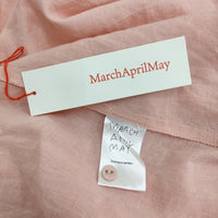 MarchAprilMay マーチエイプリルメイ spring dress momo スプリングドレス 定価38500円 ギャザー ワンピース ピンク レディース【中古】5-0415M♪