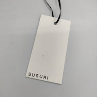 susuri ラミーリネン ペブルドレス 23-216 定価52800円 ワンピース 23SS ベージュ レディース ススリ【中古】5-0616M∞
