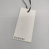 susuri ラミーリネン ペブルドレス 23-216 定価52800円 ワンピース 23SS ベージュ レディース ススリ【中古】5-0616M∞