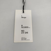 susuri ラミーリネン ペブルドレス 23-216 定価52800円 ワンピース 23SS ベージュ レディース ススリ【中古】5-0616M∞