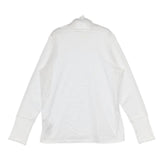 nest Robe コットン切替シアータートルプルオーバー 01241-1487-1 長袖Ｔシャツ カットソー ロンＴ 24SS ホワイト レディース ネストローブ【中古】5-0907M∞
