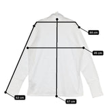 nest Robe コットン切替シアータートルプルオーバー 01241-1487-1 長袖Ｔシャツ カットソー ロンＴ 24SS ホワイト レディース ネストローブ【中古】5-0907M∞