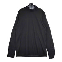 nest Robe コットン切替シアータートルプルオーバー 01241-1487-1 カットソー 24SS ブラック レディース ネストローブ【中古】5-0907M∞