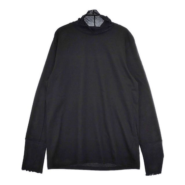 nest Robe コットン切替シアータートルプルオーバー 01241-1487-1 カットソー 24SS ブラック レディース ネストローブ【中古】5-0907M∞
