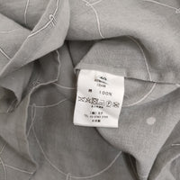 mina perhonen loysa acs1306 サイズ40 定価41800円 ブラウス シャツ 24SS グレー レディース ミナペルホネン【中古】5-0415M♪