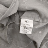 mina perhonen loysa acs1306 サイズ40 定価41800円 ブラウス シャツ 24SS グレー レディース ミナペルホネン【中古】5-0415M♪
