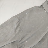 mina perhonen loysa acs1306 サイズ40 定価41800円 ブラウス シャツ 24SS グレー レディース ミナペルホネン【中古】5-0415M♪