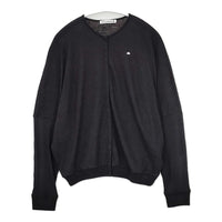 mina perhonen cozy va8113 アンゴラ 日本製 サイズ38 カーディガン ブラック レディース ミナペルホネン【中古】5-0914T△