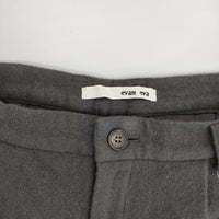 evam eva E183T122 ウールカシミヤタックパンツ サイズ2 パンツ グレー レディース エヴァムエヴァ【中古】5-0914T△