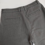 evam eva E183T122 ウールカシミヤタックパンツ サイズ2 パンツ グレー レディース エヴァムエヴァ【中古】5-0914T△