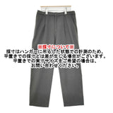 evam eva E183T122 ウールカシミヤタックパンツ サイズ2 パンツ グレー レディース エヴァムエヴァ【中古】5-0914T△