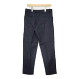 evam eva E173T164 ウールタックパンツ サイズ2 パンツ ネイビー レディース エヴァムエヴァ【中古】5-0914T△