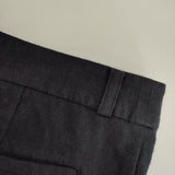 evam eva E173T164 ウールタックパンツ サイズ2 パンツ ネイビー レディース エヴァムエヴァ【中古】5-0914T△