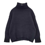 GALERIE VIE ファインウールタートルネックプルオーバー セーター ニット 23AW ネイビー レディース ギャルリーヴィー【中古】5-0917T∞