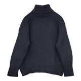 GALERIE VIE ファインウールタートルネックプルオーバー セーター ニット 23AW ネイビー レディース ギャルリーヴィー【中古】5-0917T∞