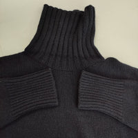 GALERIE VIE ファインウールタートルネックプルオーバー セーター ニット 23AW ネイビー レディース ギャルリーヴィー【中古】5-0917T∞