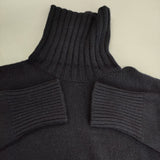 GALERIE VIE ファインウールタートルネックプルオーバー セーター ニット 23AW ネイビー レディース ギャルリーヴィー【中古】5-0917T∞