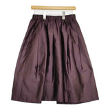 IENA AIDAタフタギャザースカート 定価17600円 サイズ36 スカート ボルドー レディース イエナ【中古】5-0710M♪