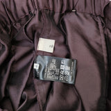 IENA AIDAタフタギャザースカート 定価17600円 サイズ36 スカート ボルドー レディース イエナ【中古】5-0710M♪