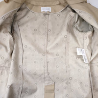 MACKINTOSH PHILOSOPHY ゴム引き サイズ40 トレンチコート ベージュ レディース マッキントッシュフィロソフィー【中古】5-0710M♪