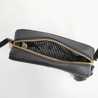 Kate Spade レザー タッセル ショルダーバッグ ブラック レディース ケイトスペード【中古】5-0924G∞