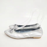 emma francis エマフランシス 未使用品 サイズ24.5cm パンプス シルバー レディース【中古】5-1210G◎