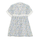ANNA SUI ANNA SUI MINI キッズL 花柄 レース ワンピース マルチカラー レディース アナスイ【中古】5-0616S∞