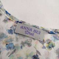 ANNA SUI ANNA SUI MINI キッズL 花柄 レース ワンピース マルチカラー レディース アナスイ【中古】5-0616S∞