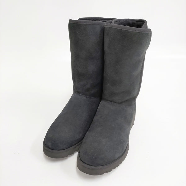 UGG AMIE アミ サイズ25cm ムートンブーツ ブーツ ブラック レディース アグ【中古】5-1023T◎