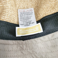 Beaurance ビューランス ペーパーハット mikayo matsushima サイズL～M 帽子 ハット ベージュ レディース【中古】5-0825M◎