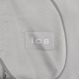 iCB ライトリバー ロングコート 定価49940円 CMCYSS0203 ベルト付き コート 23SS グレー レディース アイシービー【中古】5-0616M∞